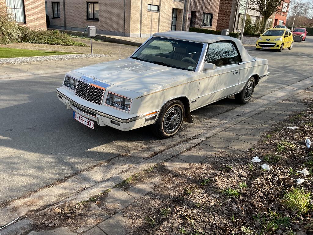 Chrysler Lebaron cabrio 1985, foto 6