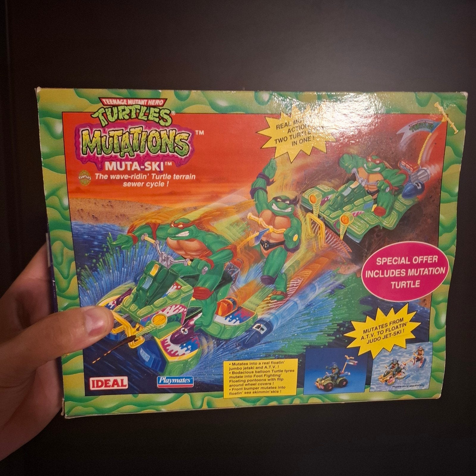Turtles Muta Ski boxed, Ophalen of Verzenden