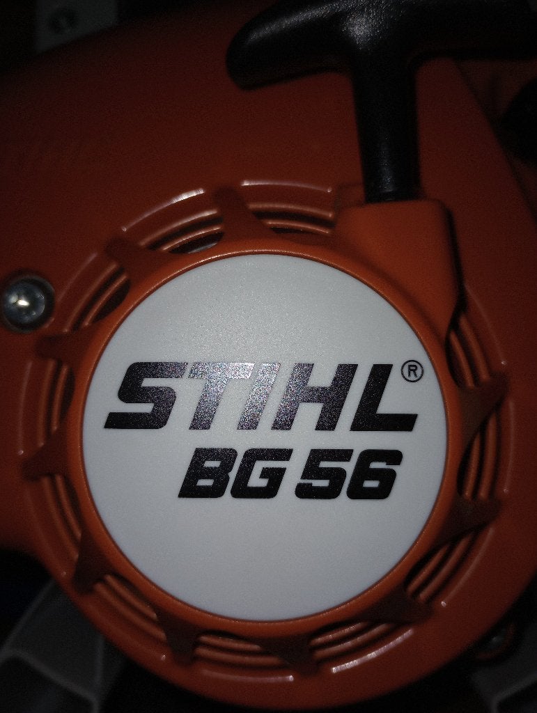 Bladblazer BG56 stihl + benzine, Ophalen, Handgedragen, Zo goed als nieuw, Stihl