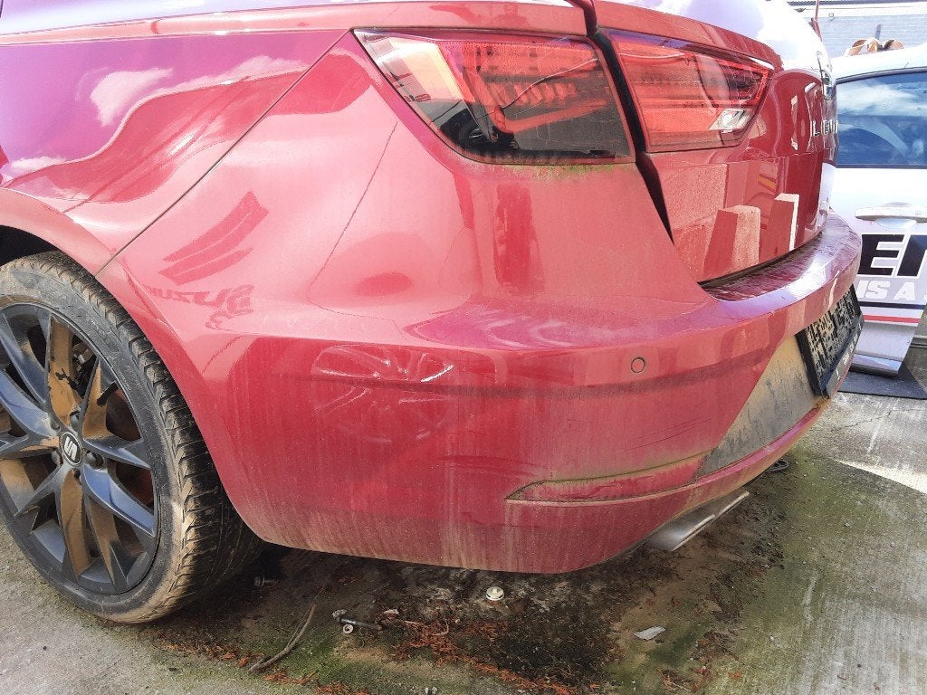 BUMPER ACHTER Seat Leon Sportstourer (KLF) (01-2020/-), Auto-onderdelen, Gebruikt, Achter, Seat, Bumper