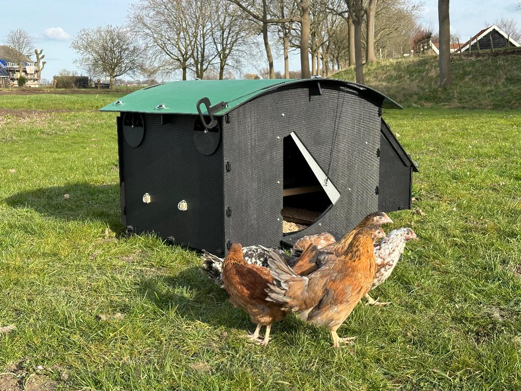 Kunststof Kippenhok – Nestera Large Grondmodel, Dieren en Toebehoren, Pluimvee | Toebehoren, Ophalen of Verzenden, Nieuw, Broedmachine