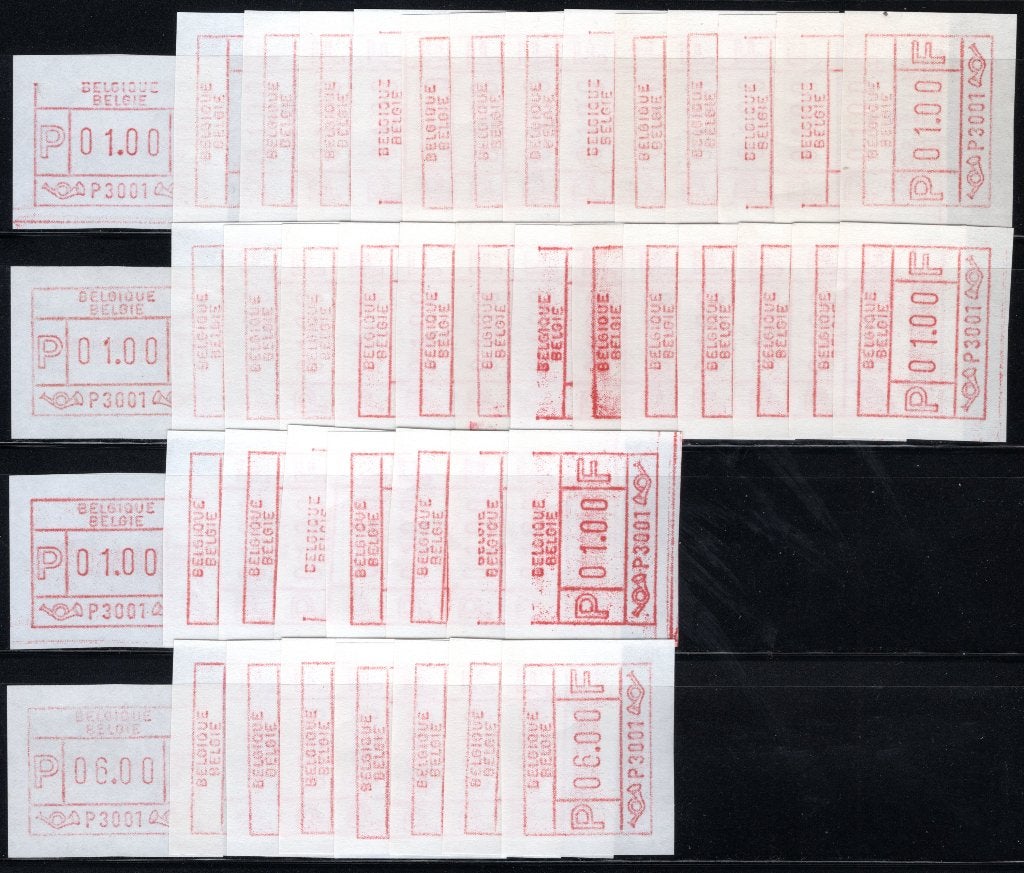 ATM 1 MNH** 1981 -  Liège X Proefuitgifte, Postzegels en Munten, Verzenden, Postfris, Postfris