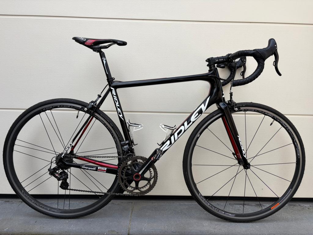 Ridley Helium SLX, Campganolo super record eps, maat M, Fietsen en Brommers, 28 inch, Carbon, Zo goed als nieuw, Meer dan 20 versnellingen