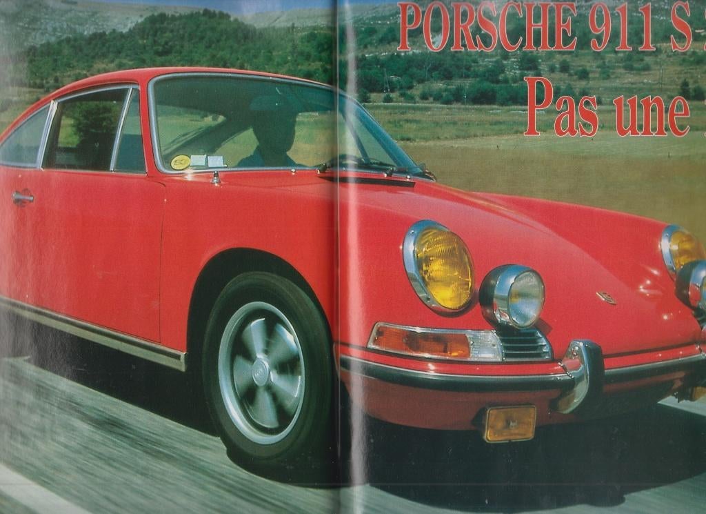 1969 Porsche 911 S 2.2L voiture de collection, Livres, Autos | Brochures & Magazines, Envoi, Utilisé, Porsche