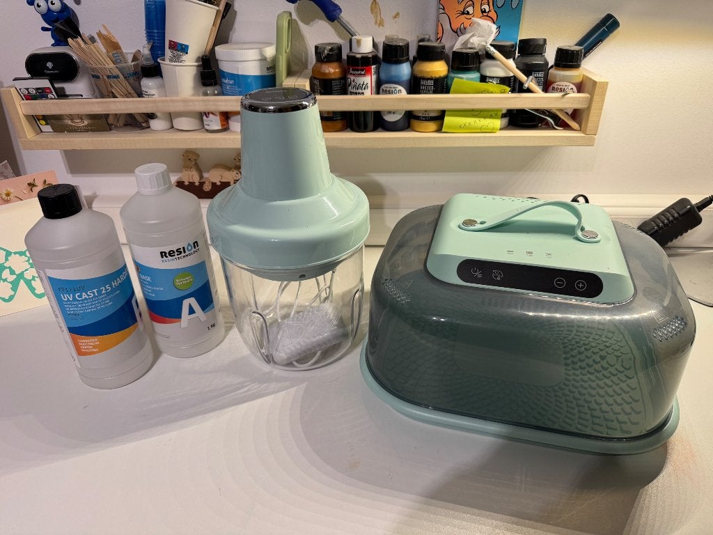 Epoxy materiaal, Hobby & Loisirs créatifs, Overige thema's, Comme neuf, Enlèvement, Autres types