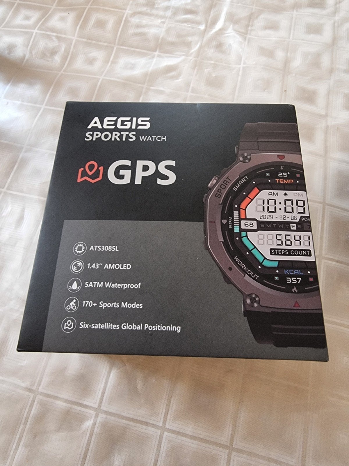 Montre connecter aegis sport watche