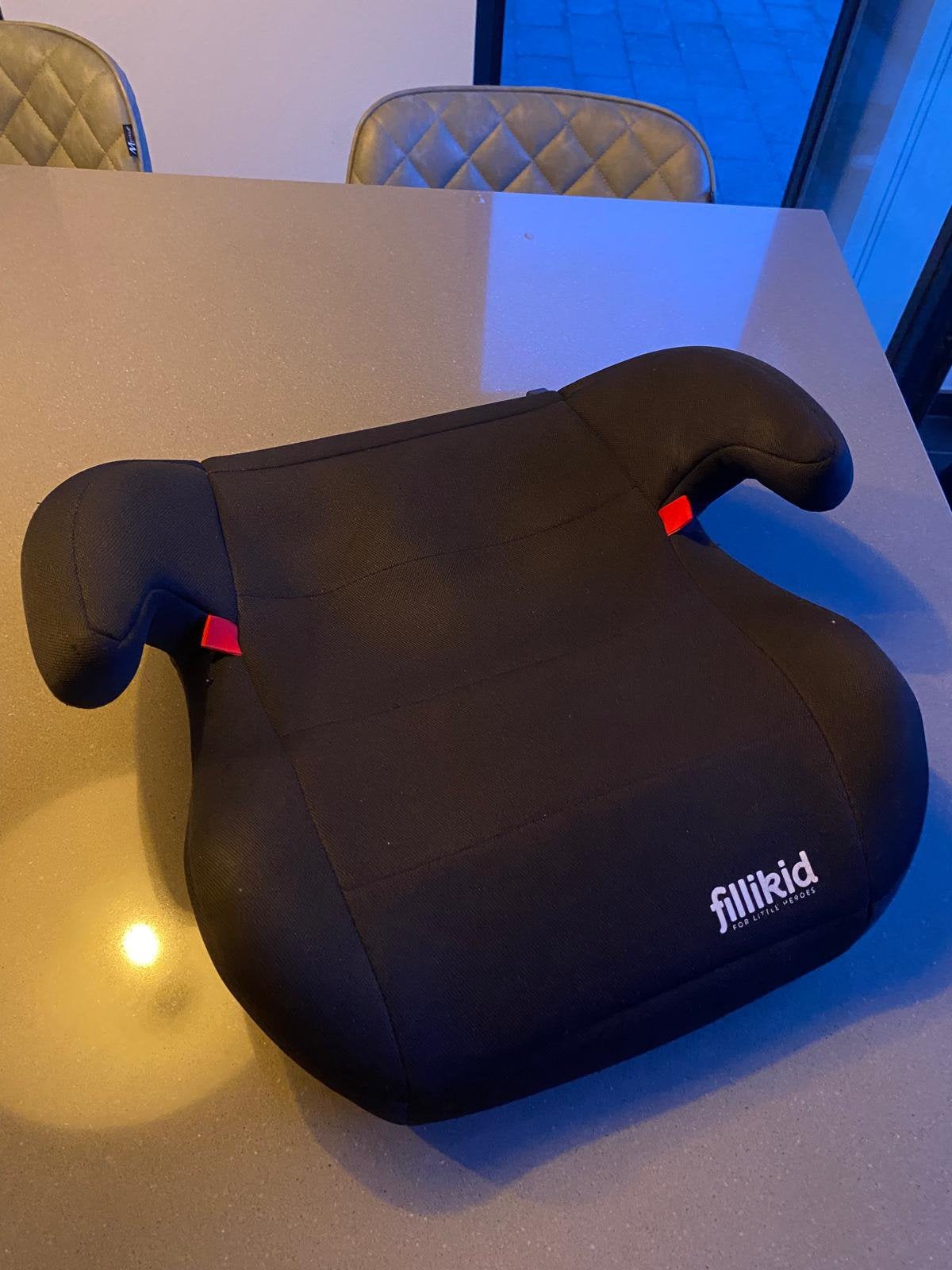 Zitverhoger zwart met Isofix, Kinderen en Baby's, Autostoeltjes, Ophalen, Gebruikt, 22 t/m 36 kg, Autogordel