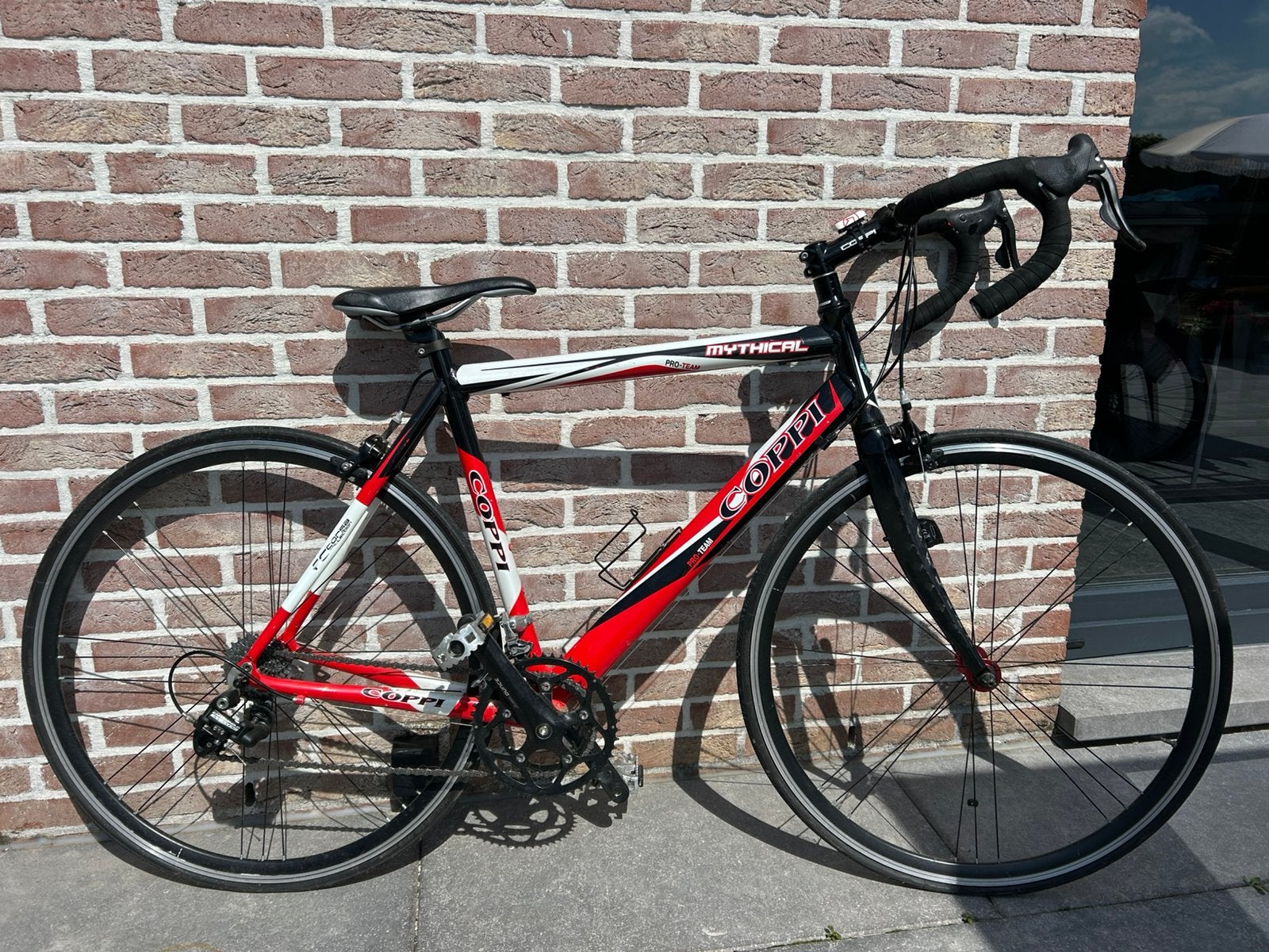 Coppi Mythical koersfiets framemaat 52 cm, Fietsen en Brommers, Ophalen, Gebruikt, Aluminium