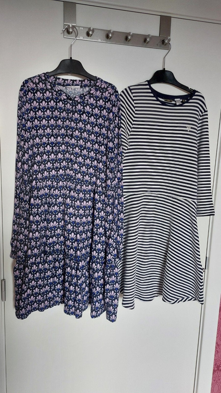 blauw paarse kleedje meisje maat 140, Enfants & Bébés, Robe ou Jupe, Enlèvement ou Envoi, JBC, Comme neuf