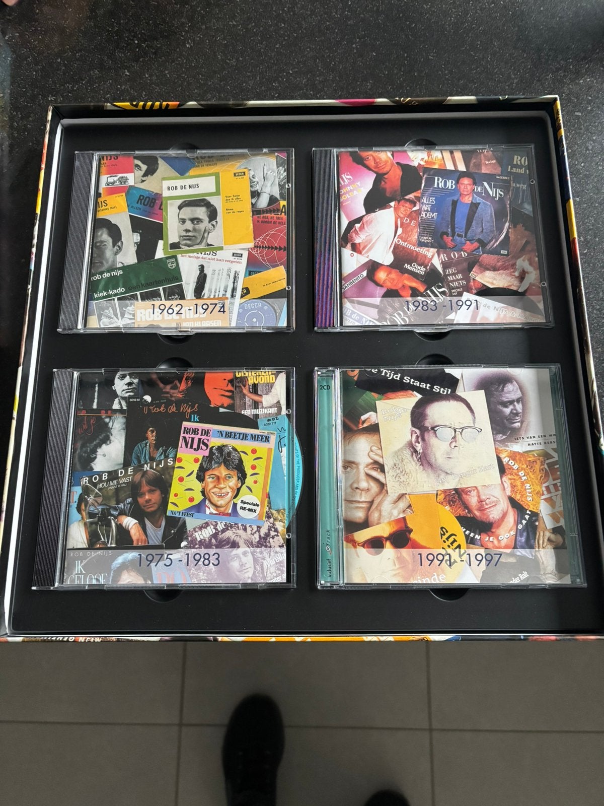 35 Jaar Rob de Nijs (Deluxe Boxset), Cd's en Dvd's, Cd's | Nederlandstalig, Ophalen, Zo goed als nieuw, Boxset