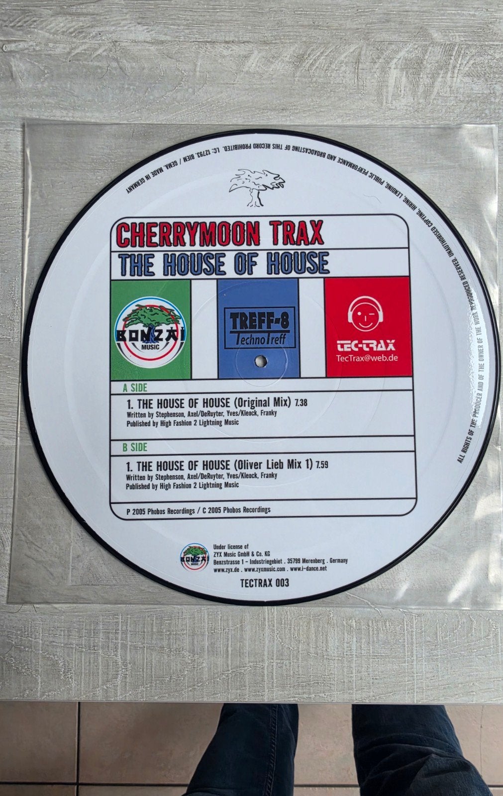 cherrymoon trax - the house of house vinyl, Cd's en Dvd's, Beschermende buitenhoes, Ophalen of Verzenden, Zo goed als nieuw, Trance