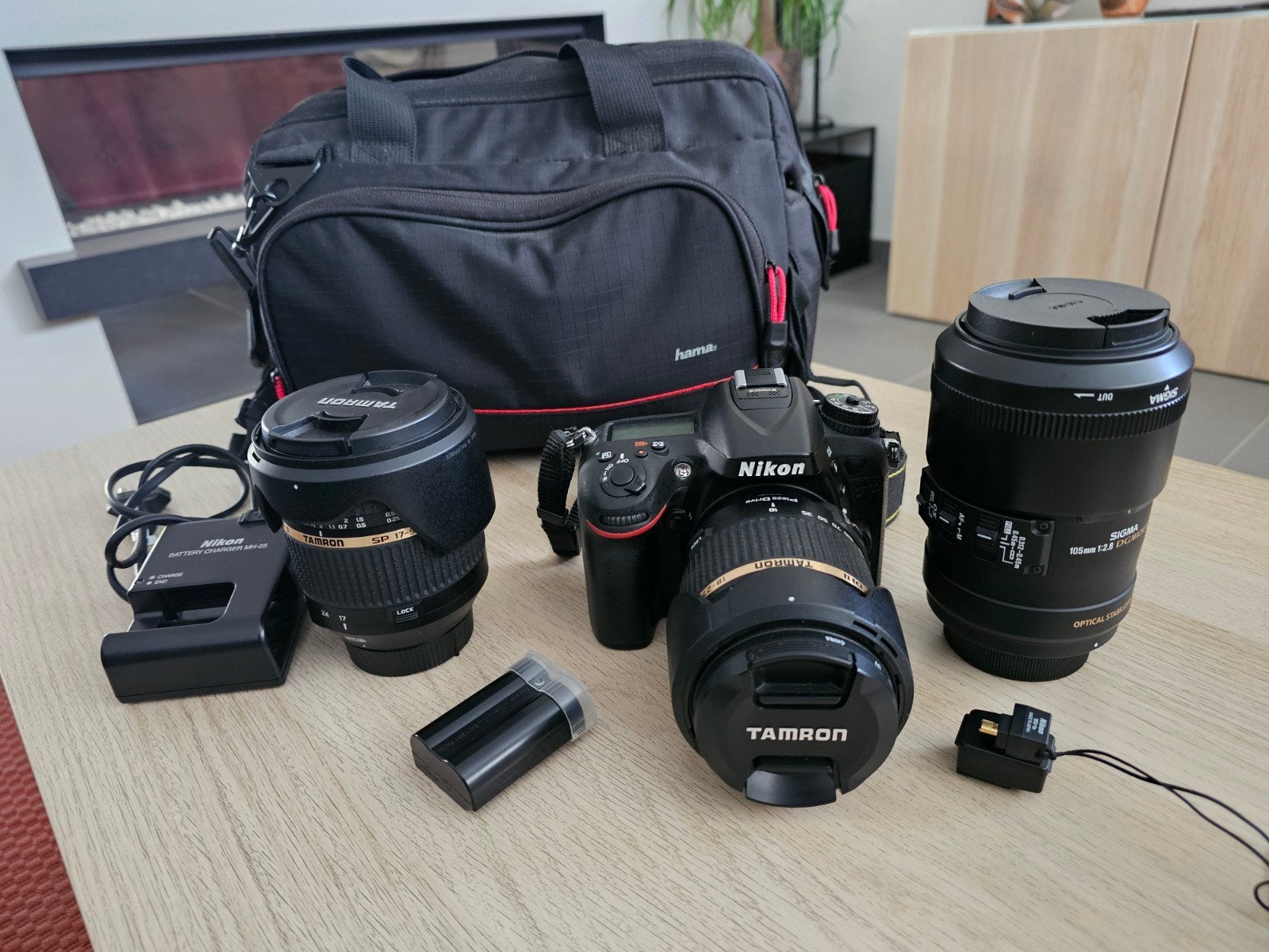 nikon d7100 met veel accessoires, TV, Hi-fi & Vidéo, Batterie, Comme neuf, Wi-Fi, Enlèvement