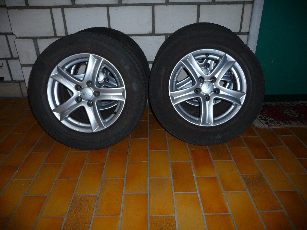 Velgen met winterbanden, Auto-onderdelen, Ophalen, Gebruikt, Velg(en), 16 inch