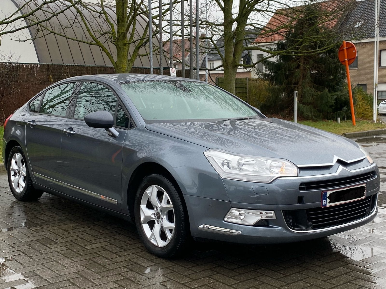 Citroën C5 1.6Hdi 1ste eigenaar, Zwart, 4 cilinders, 1600 cc, 5 deurs