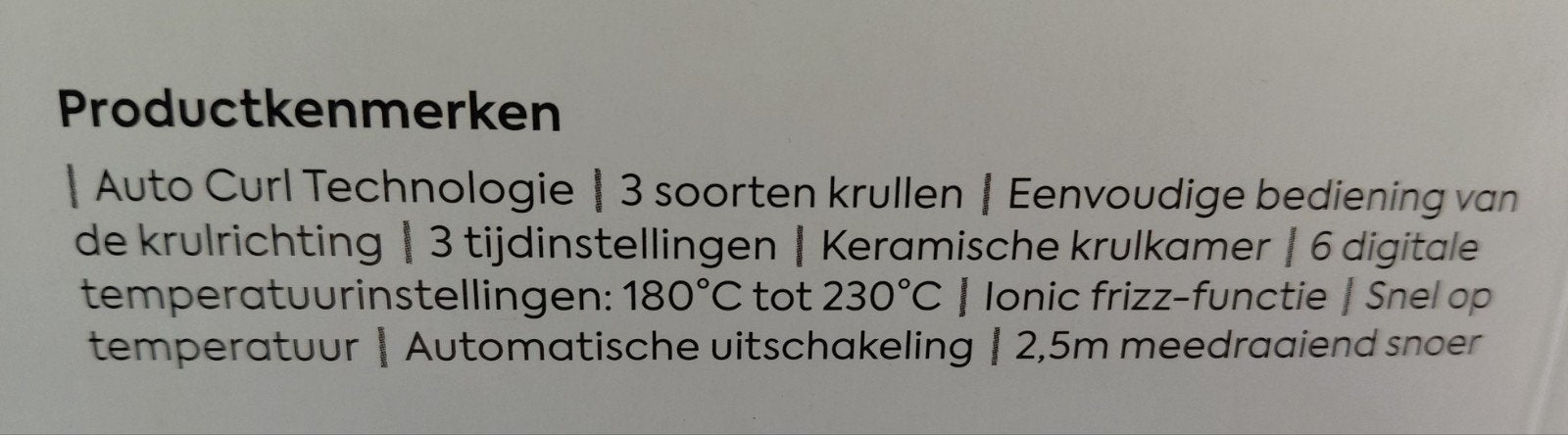 Babyliss Curl Secret Optimum, Ophalen, Zo goed als nieuw