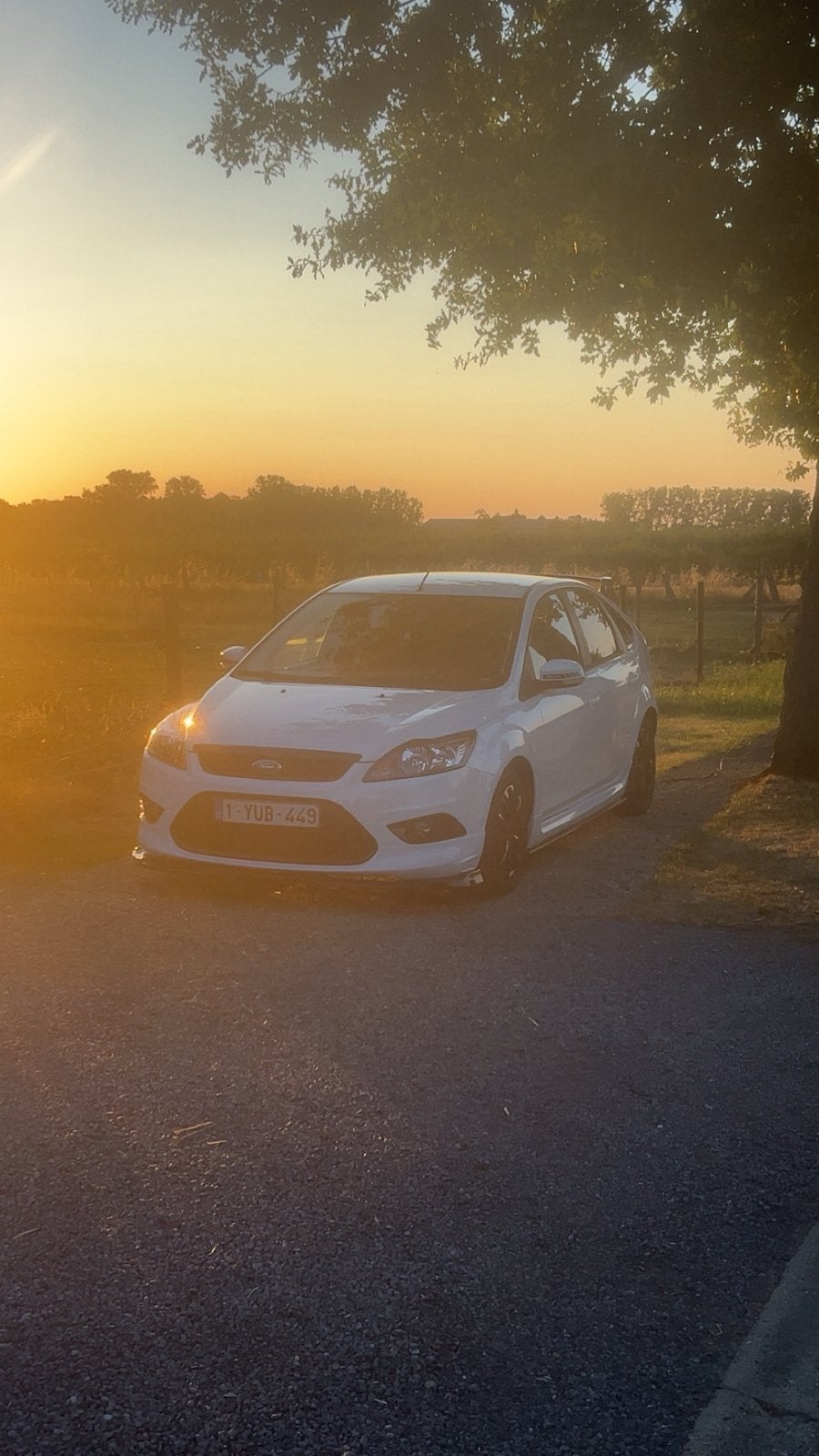 Ford focus mk2, Auto's, Ford, Euro 5, Zwart, Leder en Stof, Wit