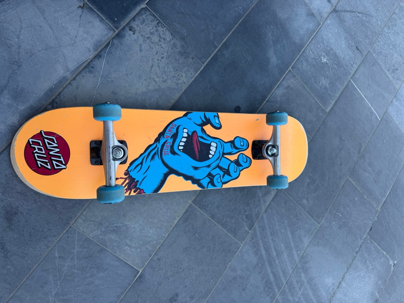 Skateboard Santa Cruz, Sport en Fitness, Skateboarden, Ophalen, Zo goed als nieuw, Skateboard