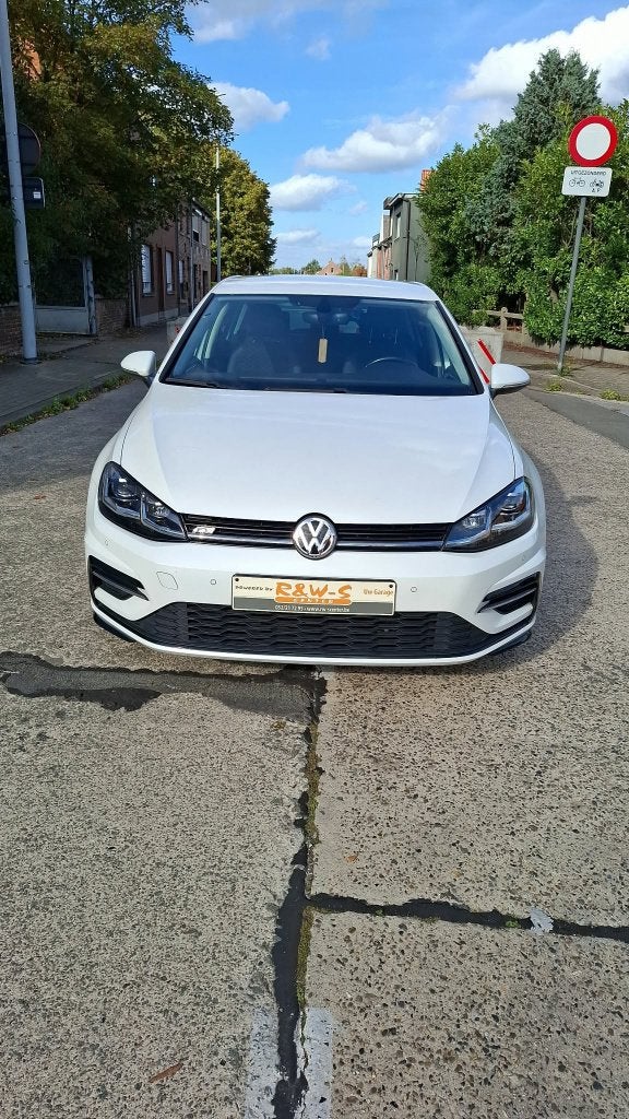 VW Golf 7.5 1.0TSI R-line., Auto's, Voorwielaandrijving, Dealer onderhouden, Stof, Euro 6