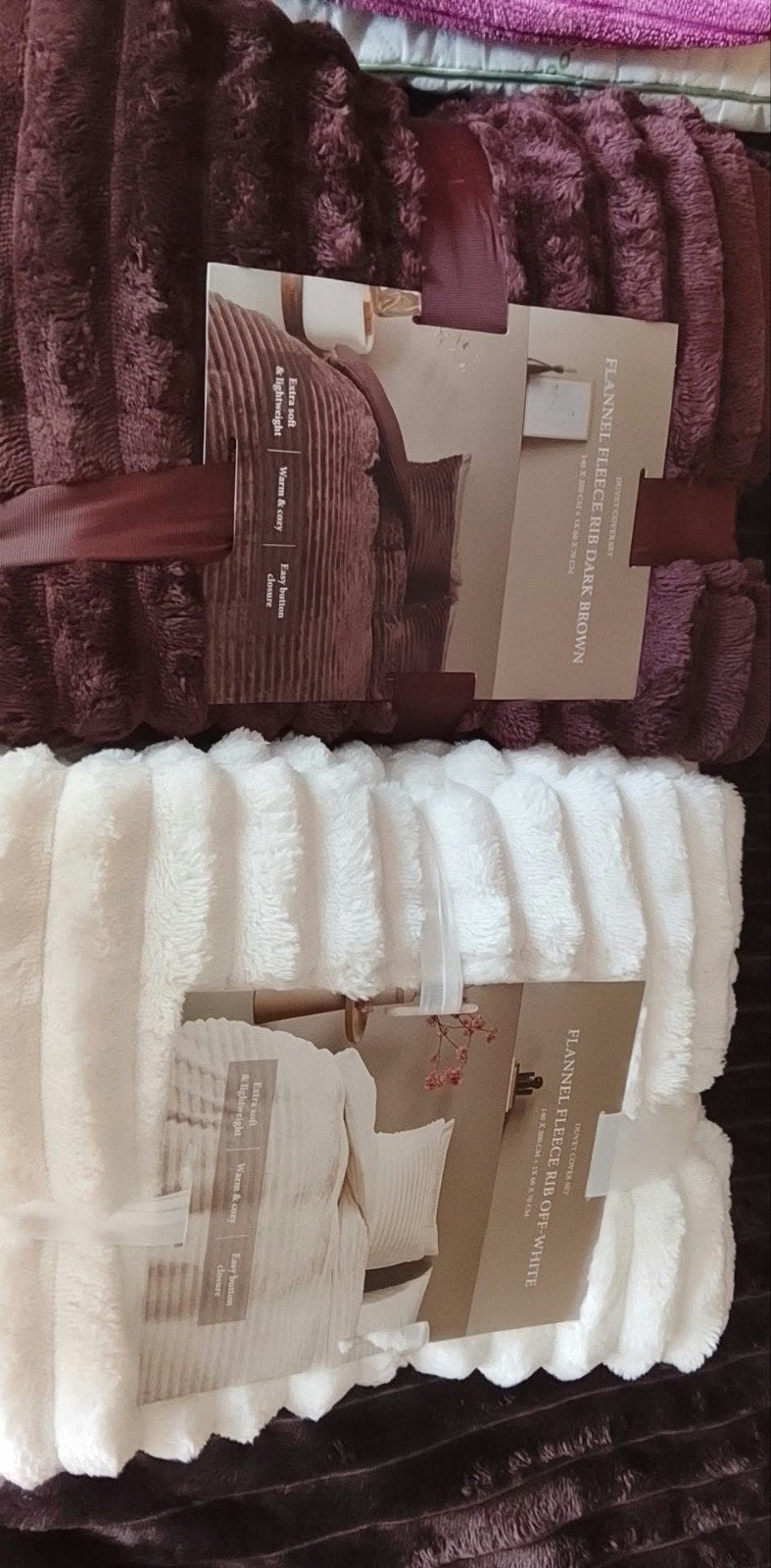 fleece flannel 1 persoons, Neuf, Couverture polaire, Enlèvement, Autres couleurs