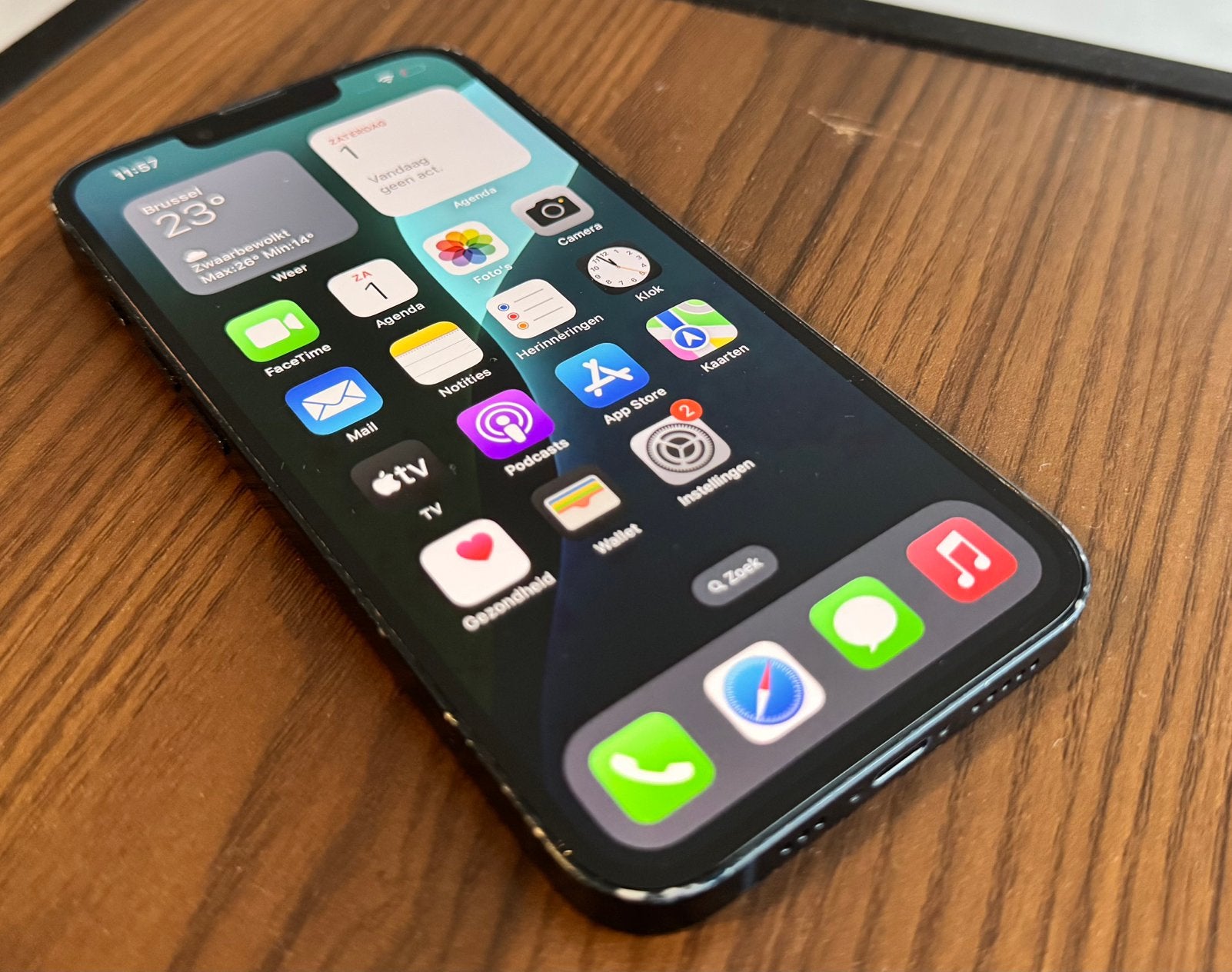iPhone 13 256GB, Telecommunicatie, Mobiele telefoons | Apple iPhone, Gebruikt, Zwart, IPhone 13, Zonder simlock