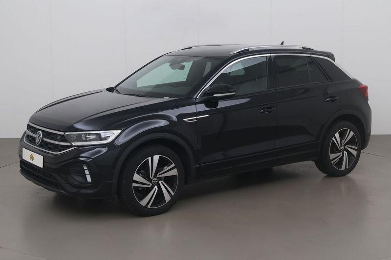 Volkswagen T-Roc 1.5 tsi R-Line 150 AT, Auto's, Volkswagen, 4 cilinders, Overige bekleding, Zwart, https://public.car-pass.be/vhr/66e1163a-2d27-4a98-aa7b-ecdefd0d38a7