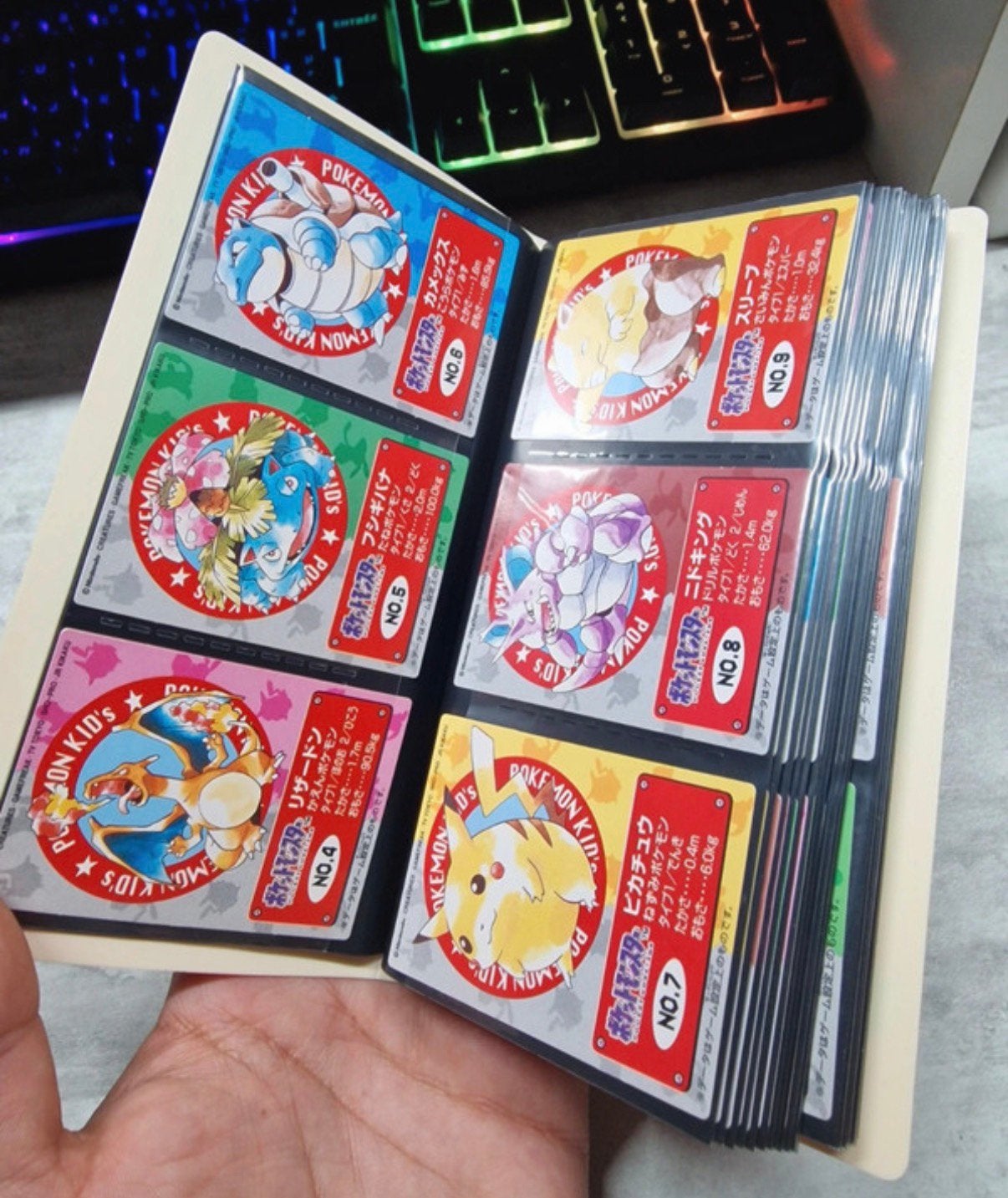 Bandai Pokemon Kids 1997-1999 Master Set 151, Enlèvement ou Envoi, Comme neuf