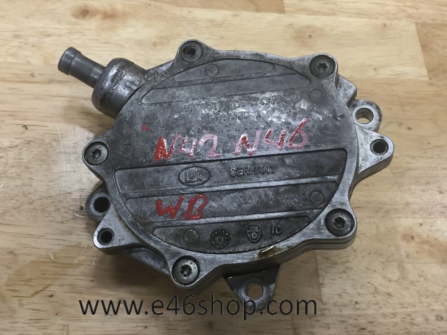 Vacuumpomp BMW E46 E90 E87 oe 7542498, -, Utilisé, -, Enlèvement ou Envoi