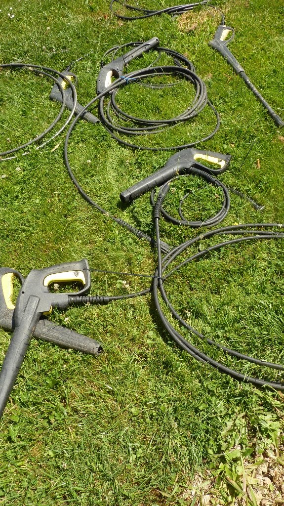 karcher lance, Enlèvement, Utilisé