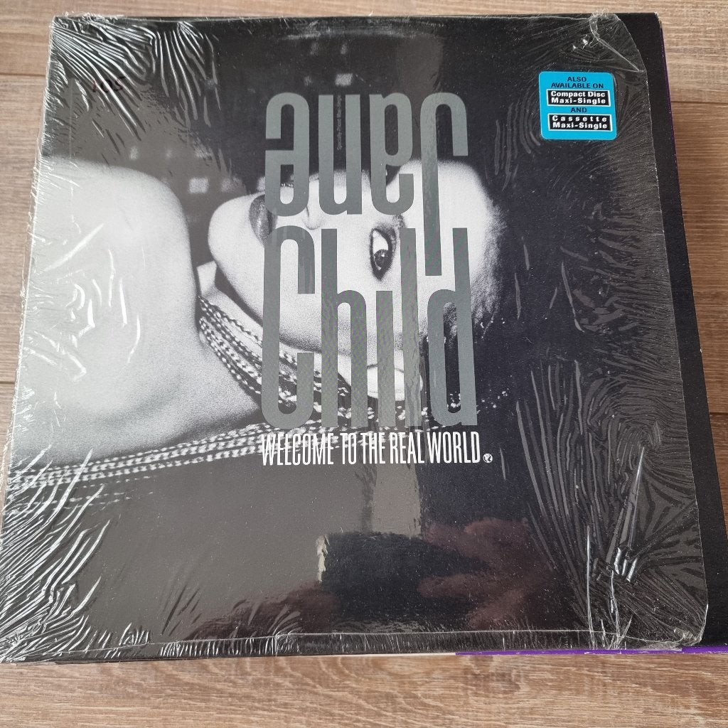 12" Jane Child – Welcome To The Real World, CD & DVD, Vinyles Singles, Enlèvement ou Envoi, Utilisé, 12 pouces, Dance et House