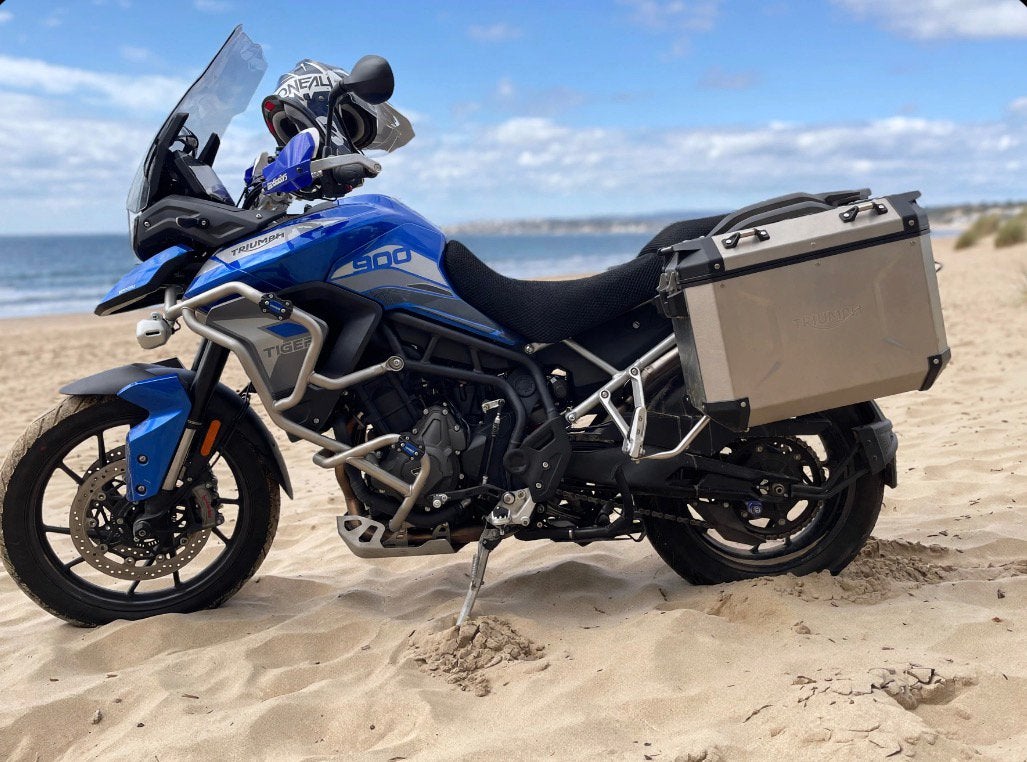 Triumph tiger 900 gt pro, Motos, Accessoires | Valises & Sacs, Enlèvement, Utilisé