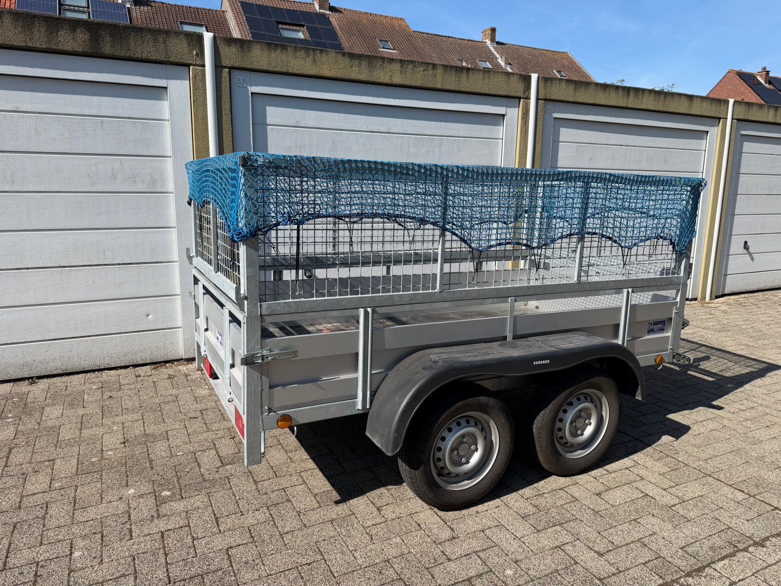 Remorque à double essieu — 3 ans — Comme neuve, Autos : Divers, Enlèvement, Comme neuf