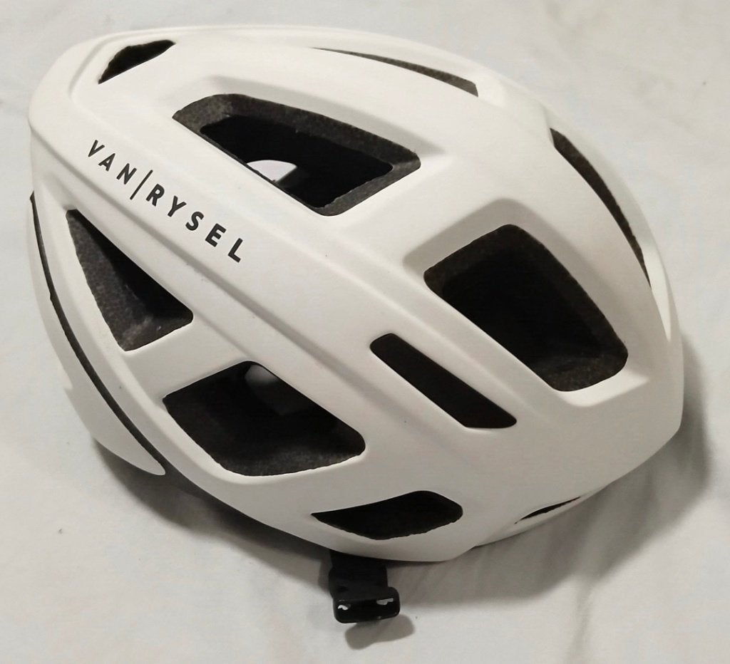 Van Rysel RoadR 500 Fietshelm / Racefiets helm – Wit, Ophalen of Verzenden, Zo goed als nieuw, M, Van rysel