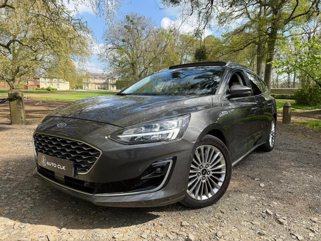 Ford Focus 1.0i EcoBoost 2020 VIGNALE FULL FULL AUTOMAAT, Auto's, Testrit aan huis, Leder, 5 deurs, Particulier
