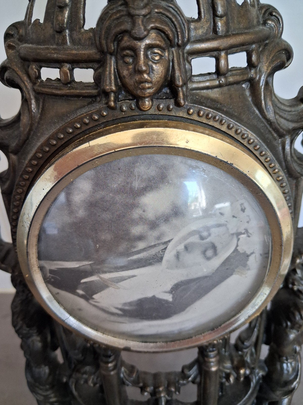 prachtige unieke staander van Bernadette Soubirous, Antiek en Kunst, Ophalen of Verzenden