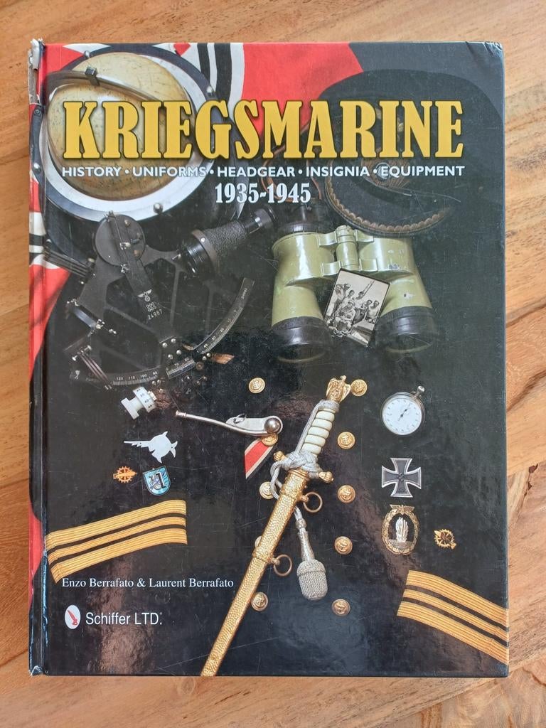 Kriegsmarine Berrafato boek 252 blz, Ophalen of Verzenden