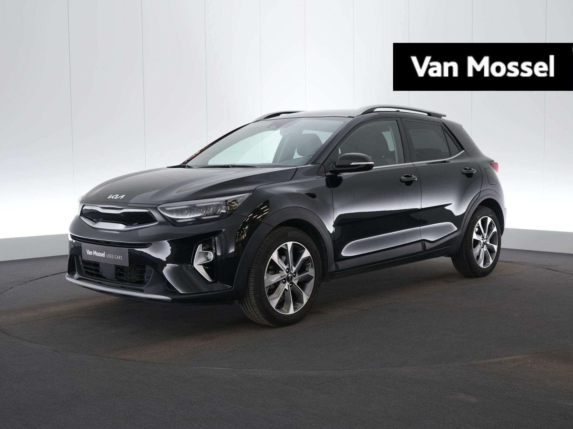 KIA Stonic 1.0 T 100 Style Edition DCT, Auto's, Kia, Dealer onderhouden, Zwart, Bedrijf, 5 zetels