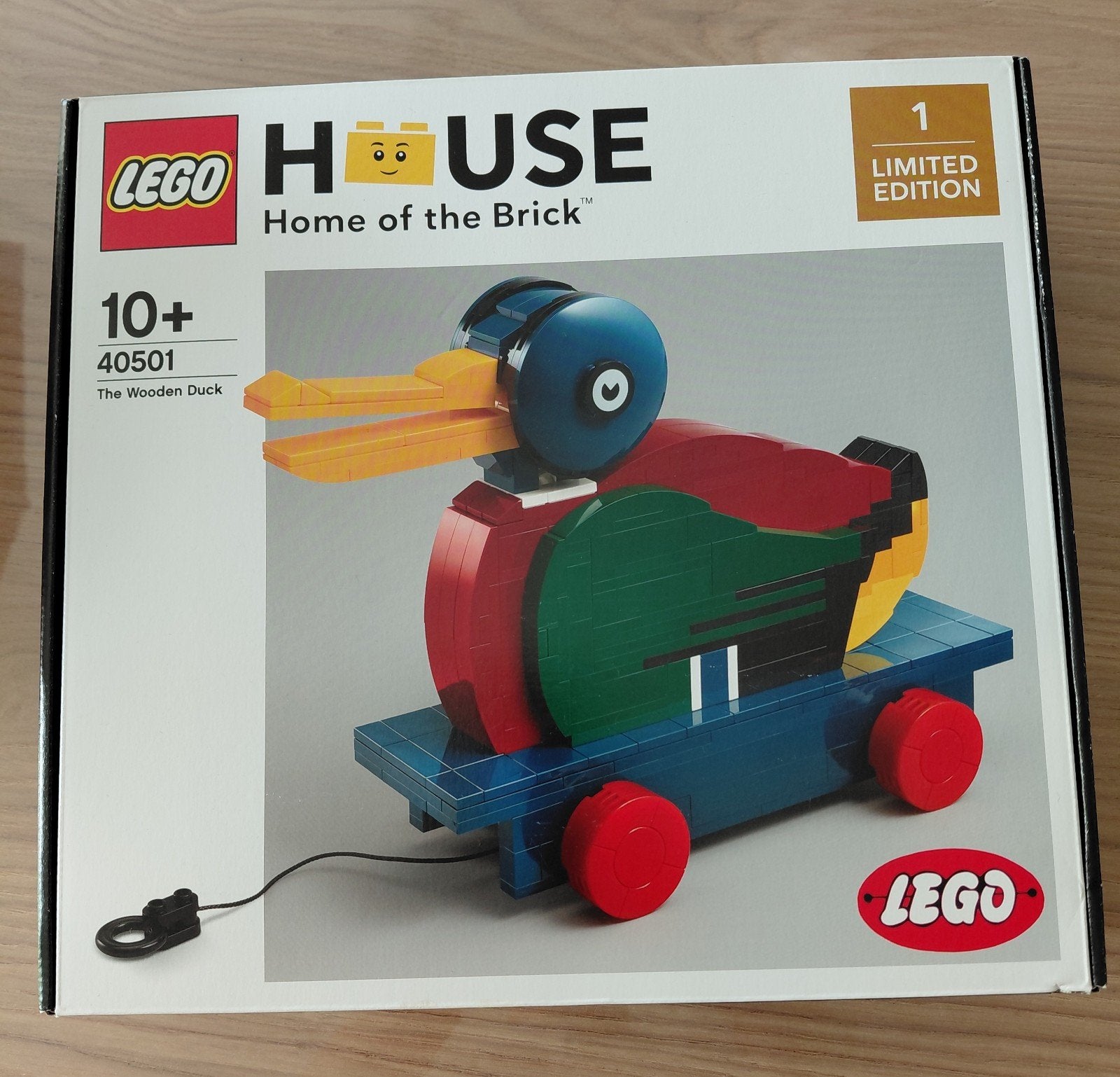 Lego 40501 Wooden duck Limited Edition nummer 1, Ophalen, Lego