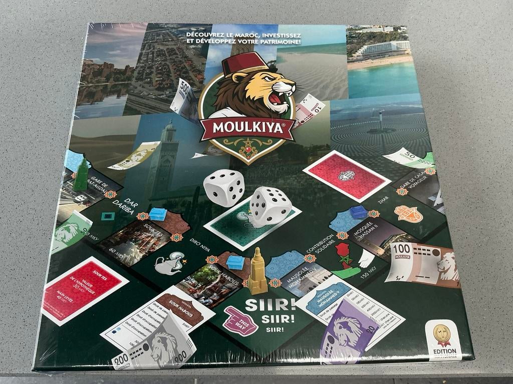 Jeu de société Moulkiya, Cinq joueurs ou plus, Enlèvement ou Envoi, Neuf