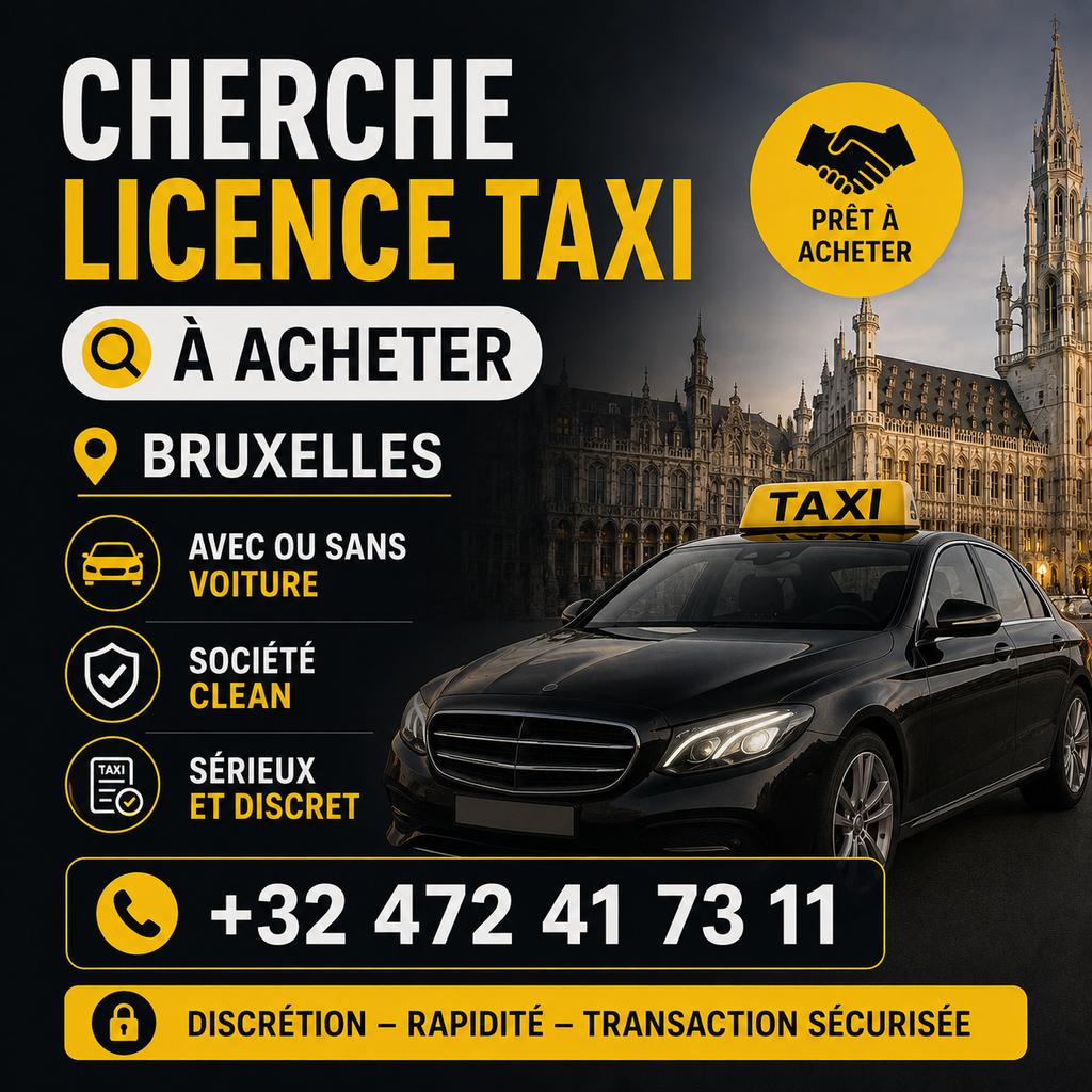 Licence taxi