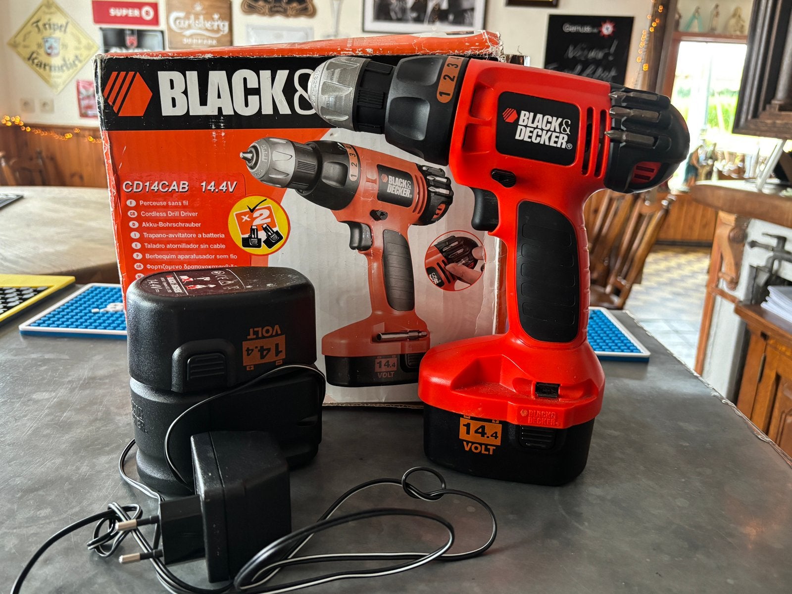 Accuboormachine, Bricolage & Construction, Outillage | Foreuses, Utilisé, Perceuse, Enlèvement ou Envoi
