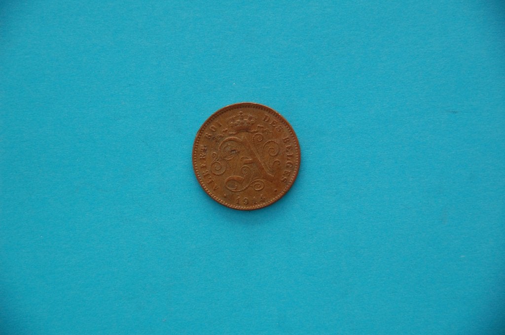2 cent 1914 in ZEER goede staat, Verzenden, Losse munt