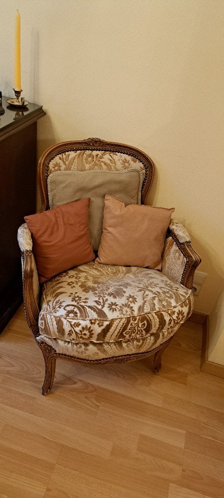 Fauteuils grand'mère, Ancien, Enlèvement, Utilisé, Tissus