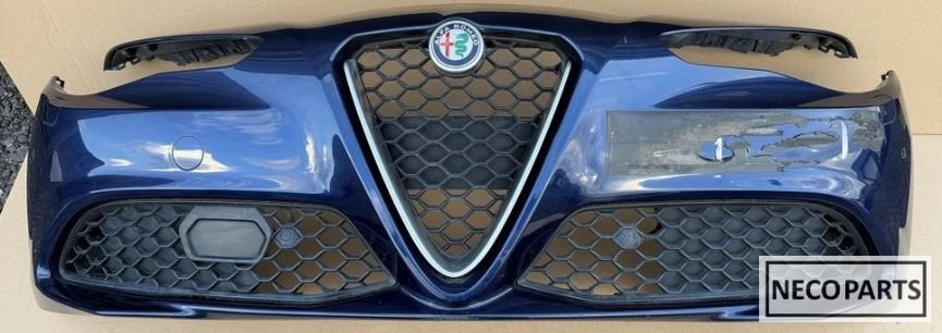 ALFA ROMEO GIULIA VOORBUMPER BUMPER COMPLEET ORIGINEEL!!!, Gebruikt, -, Voor, -