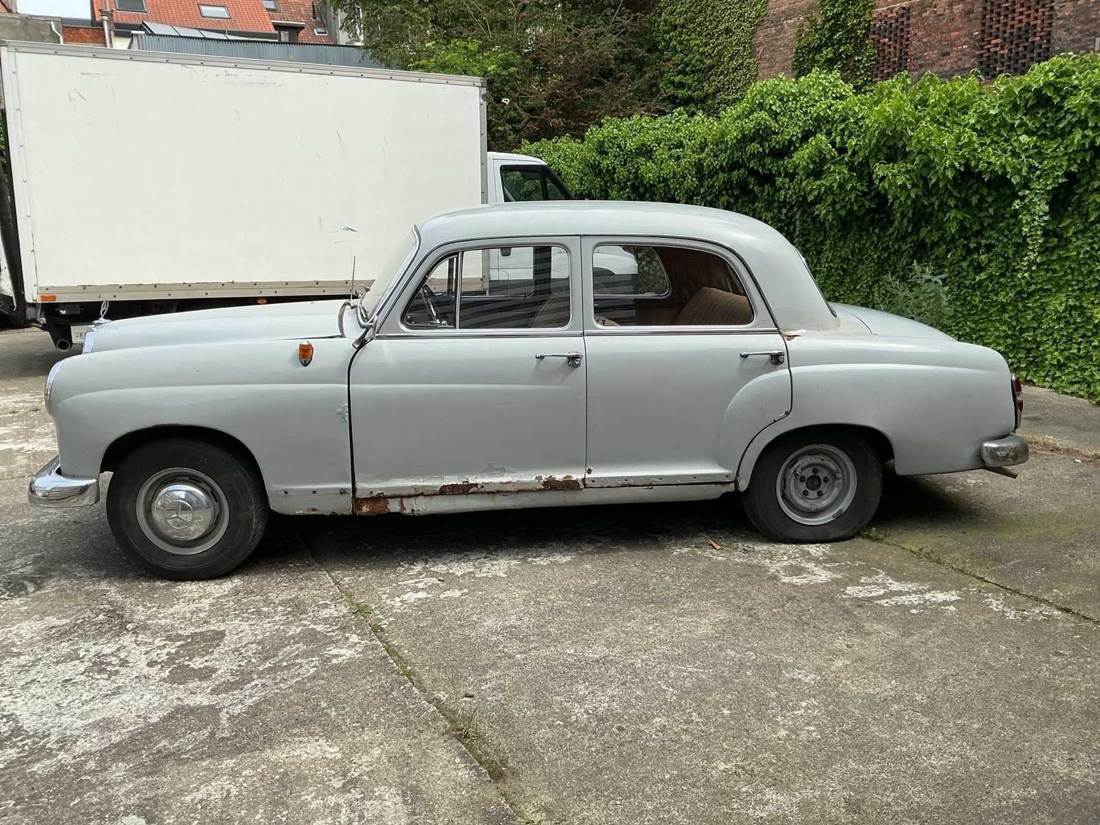 Mercedes Ponton 190D Oldtimer, Auto's, Oldtimers, Mercedes-Benz, Bedrijf, Te koop, Handgeschakeld