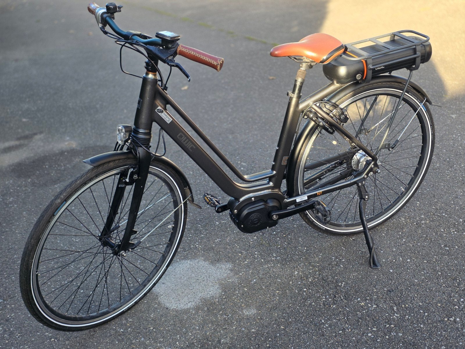 elektrische fiets Qwic, Ophalen, Qwic