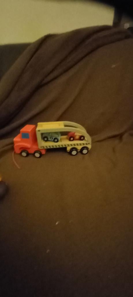speelgoed camion, Ophalen