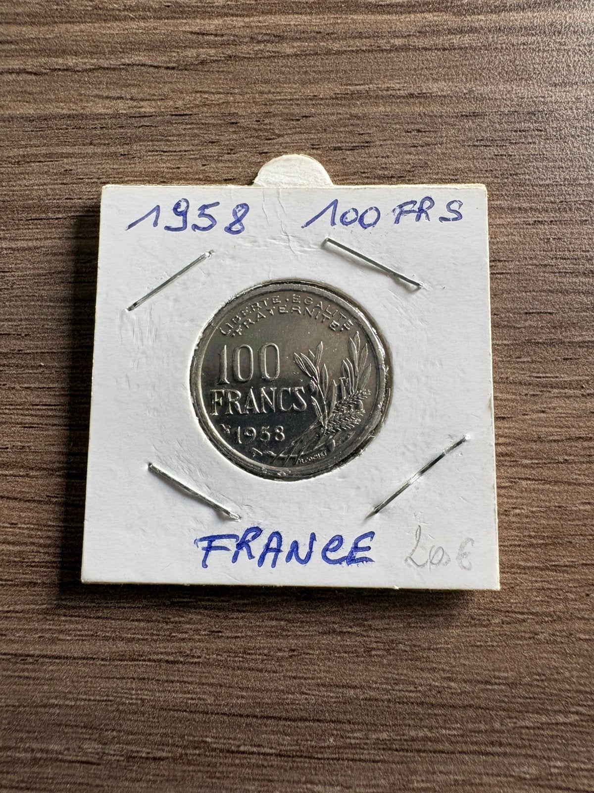 100 francs Cochet 1958, Enlèvement ou Envoi