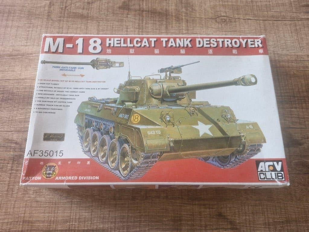 AFV 1/35 M-18 Hellcat Tank Destroyer, Neuf, Autres marques, Tank, Enlèvement ou Envoi