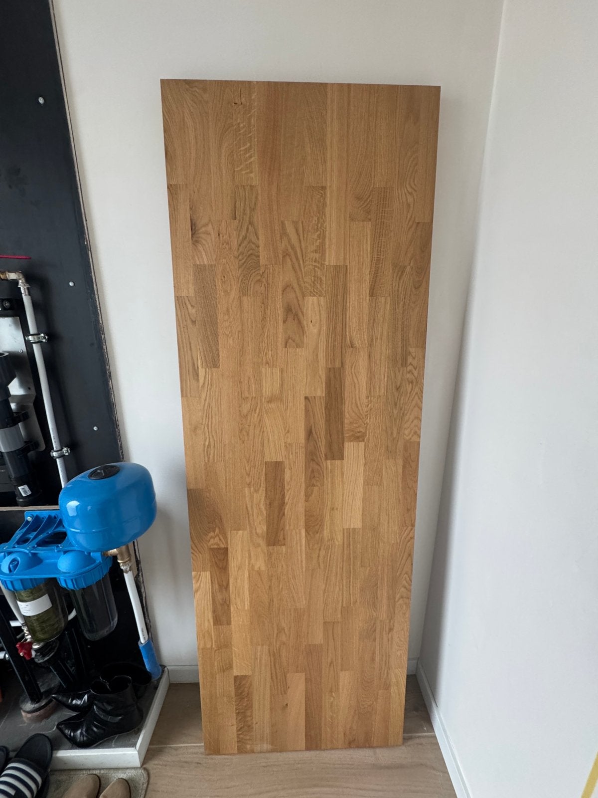 Plan de travail en placage de chêne IKEA KARLBY, Enlèvement, Comme neuf