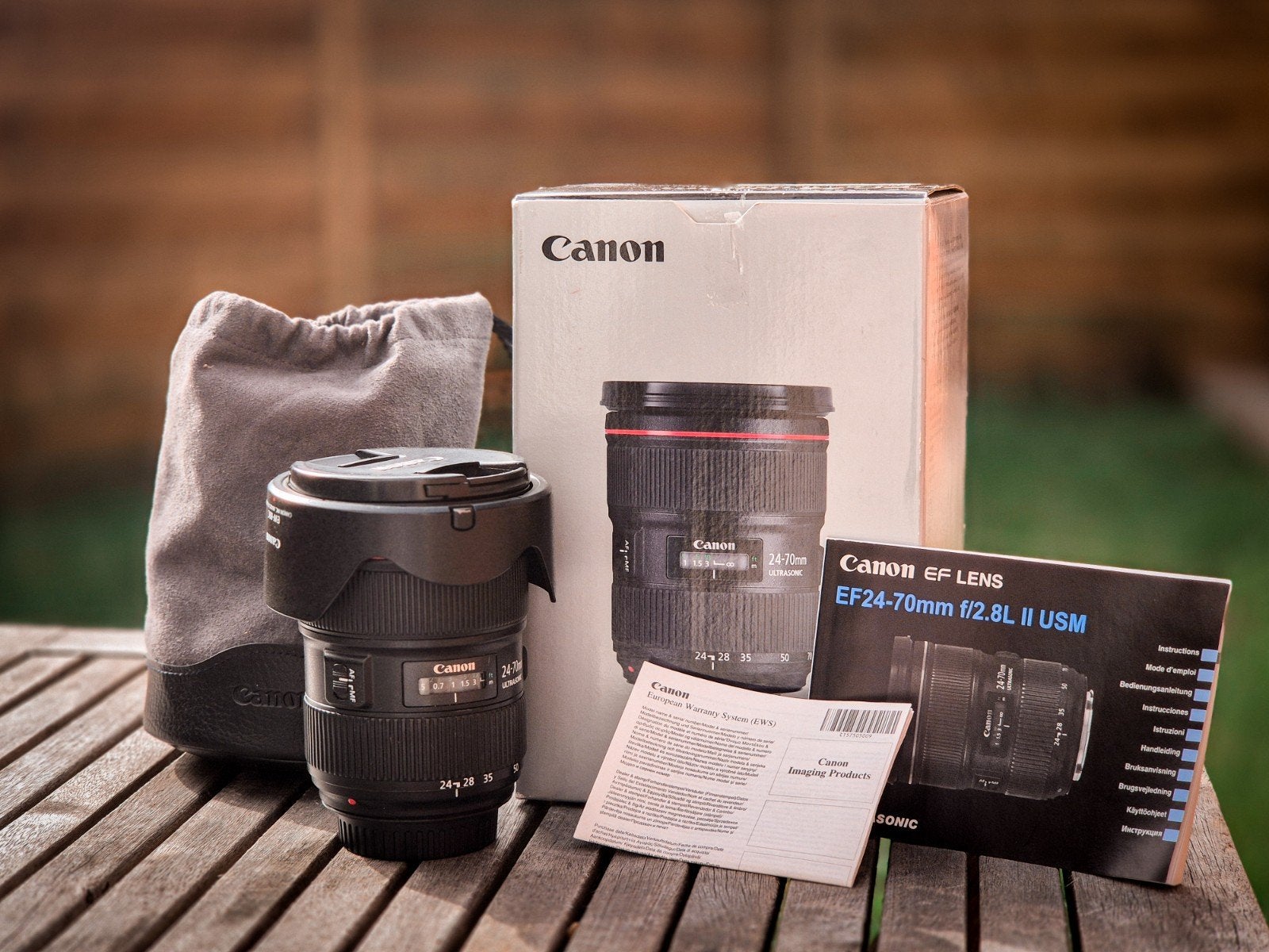 Canon EF 24-70mm F/2.8 L USM II, Audio, Tv en Foto, Fotocamera's Digitaal, Ophalen, Gebruikt, Spiegelreflex, Canon